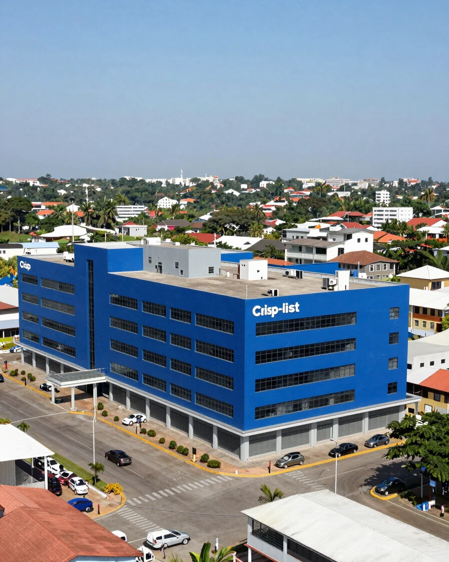 Crisp wide environmental photo of modern Port-au-Prince technolog